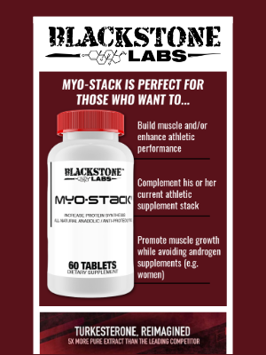 Blackstone Labs - Backed by Science 🧬