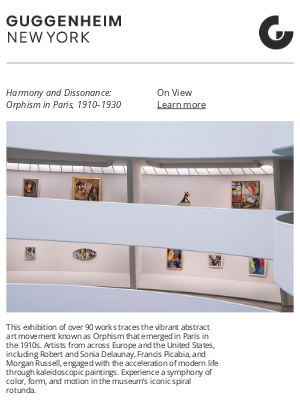 Guggenheim Museum - Now on view: Harmony and Dissonance