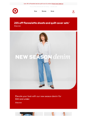 Target (Australia) - New season denim is here 👖