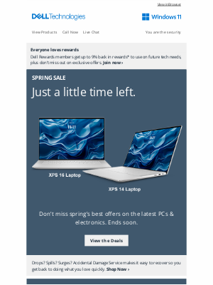 Dell - Final days of spring sale!