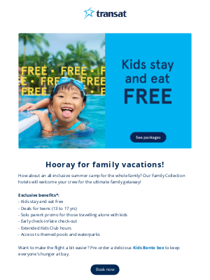 Transat (Canada) - Make beautiful memories on the beach! 📸