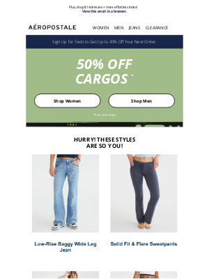 Aeropostale - 50% OFF Cargos—Your New Go-To Pants 😎