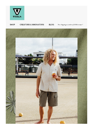 VISSLA - NEW ARRIVALS | Linen For The Lay Days