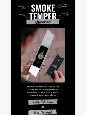 Vincero Collective - Unbox the Smoke Temper