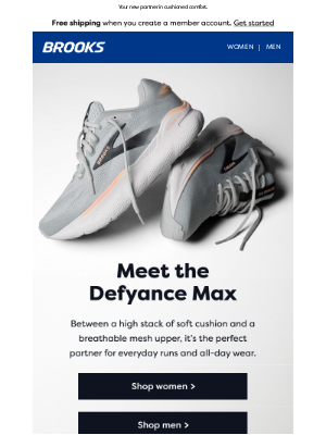 Brooks Running - The all-new Defyance Max