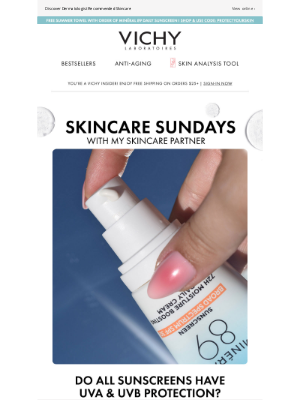 Vichy - Get Sunshine Ready 😎 Pre & Post-Sun Skincare