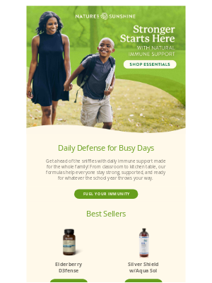 Nature's Sunshine - All-in-One Immune Support Awaits You!