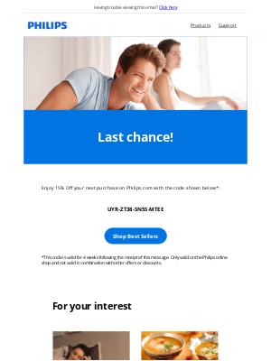 Philips - Your 15% Off Expires Soon