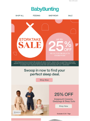 Baby Bunting (Australia) - Snag your perfect sleep deal now!