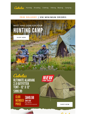 Cabela's (Canada) - Out Here, Your Gear Matters