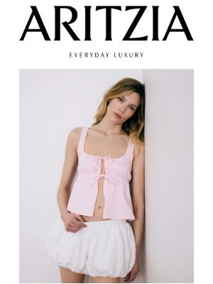 Aritzia (Canada) - Back in — open for a summer reunion