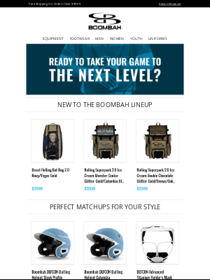 Boombah, Inc. - Get in the game with our new arrivals and top picks!