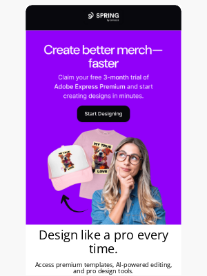 Teespring - 🎨 Design like a pro, free for 90 days