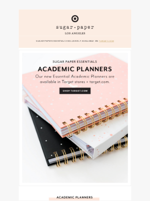 Sugar Paper - Academic Planners Exclusively on Target.com ✨