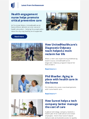 UnitedHealthcare - Latest from the UnitedHealthcare Newsroom