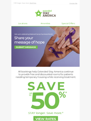 Join us in Celebrating Cancer Survivor Month!