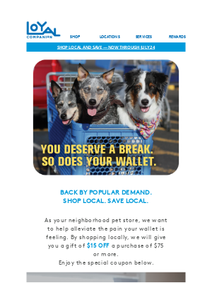 Bark - Shop Small Business = Save BIG.