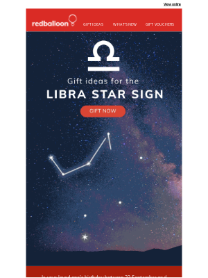 RedBalloon (Australia) - The Libra gift guide is here ♎️