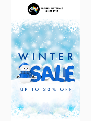 Curry’s Art Store (Canada) - ❄️Stay Warm and Cozy and SHOP the Winter Sale!!