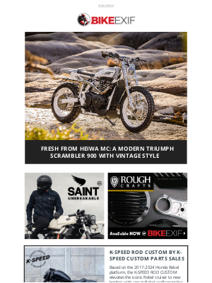 Bike EXIF - Fresh From Heiwa MC: A Modern Triumph Scrambler 900 With Vintage Style