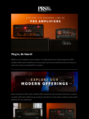 prsguitars - Get Loud with PRS Amplifiers! ⚡
