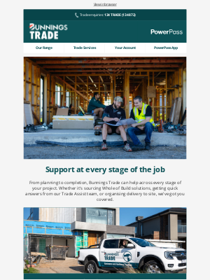 Bunnings (Australia) - From start to finish, we've got you