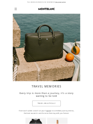 Montblanc - Every journey leaves a mark