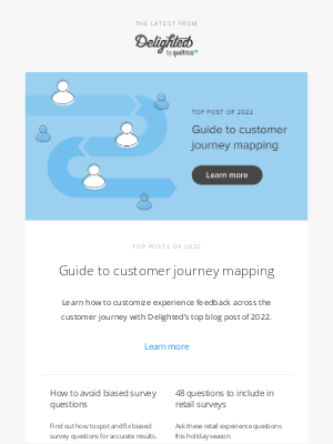 Delighted - Delighted’s top survey guides of 2022 I December newsletter