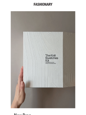 Fashionary - Limited Edition-The Knit Swatches Kit