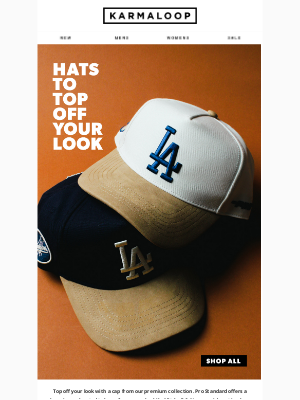 Karmaloop - New Caps from All Your Favorite Brands