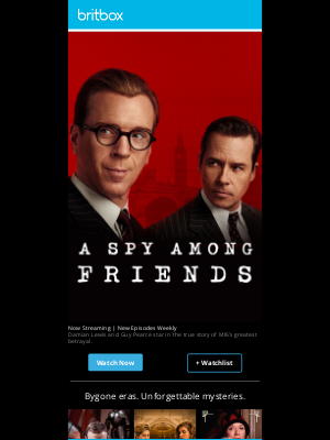 BritBox - This fresh NEW arrival is streaming now!