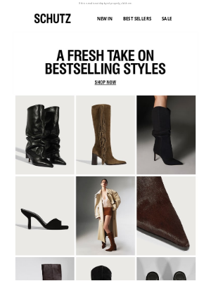 Schutz - A Fresh Take On Bestselling Styles