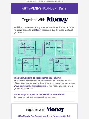 The Penny Hoarder - For just $10/month protect your pet (and your wallet)