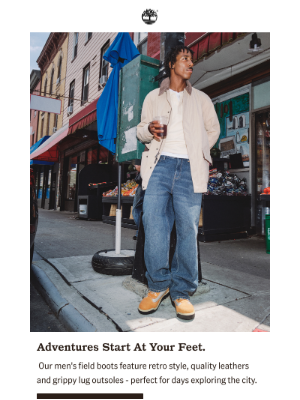 Timberland - Men's Field Boots: Built For Adventure.