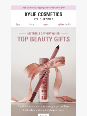 Kylie Cosmetics - mother’s day gift guide 💓