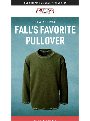allamericanclothing - New Arrival: Your Go-To Pullover this Fall 🍁