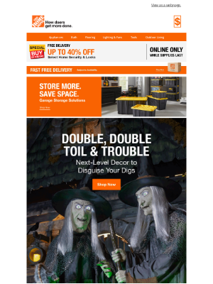 Home Decorators Collection - Fan Faves Are Back + New Frights to Delight