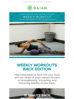 Gaiam - Put Your Back Into It