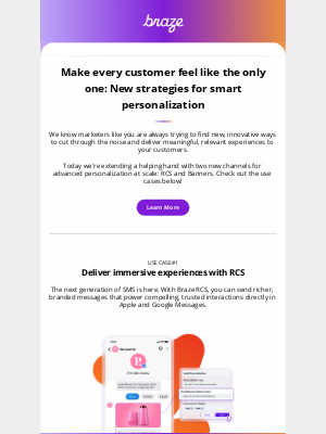 Braze - New personalization use cases unlocked