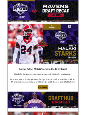 Baltimore Ravens - Ravens Select S Malaki Starks In the First Round of the 2025 NFL Draft  🏈