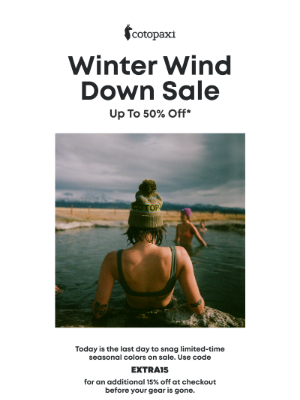 Cotopaxi - Last Call: Up To 50% Off Limited-Time Seasonal Colors
