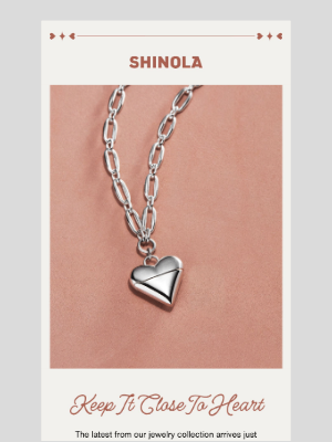 Shinola - ‘Give Your Heart Away’ Pendant Necklace