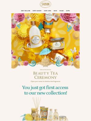 Sabon NYC - 🫖 Dear! Your Exclusive Presale Access Link to our New Collection