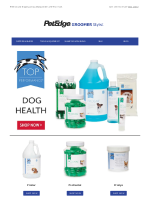 PetEdge - Top Performance Dog Health Essentials