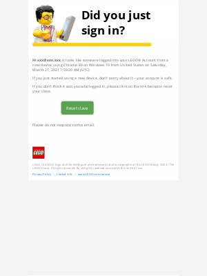 lego account