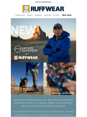 Ruffwear - NEW Artist Series: NativesOutdoors X Ruffwear