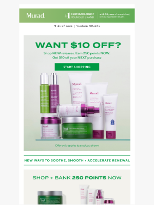 Murad - NEW face + body musts 🔥 $10 off for Loyalty Members