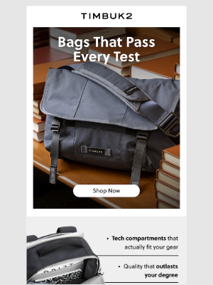 Timbuk2 - Bags Built for Your Busiest Semester Yet