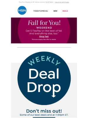 Home Shopping Network - Don't Miss Out! These Deals End Soon