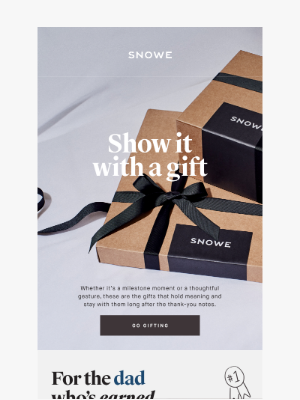 SNOWE - Something special to celebrate